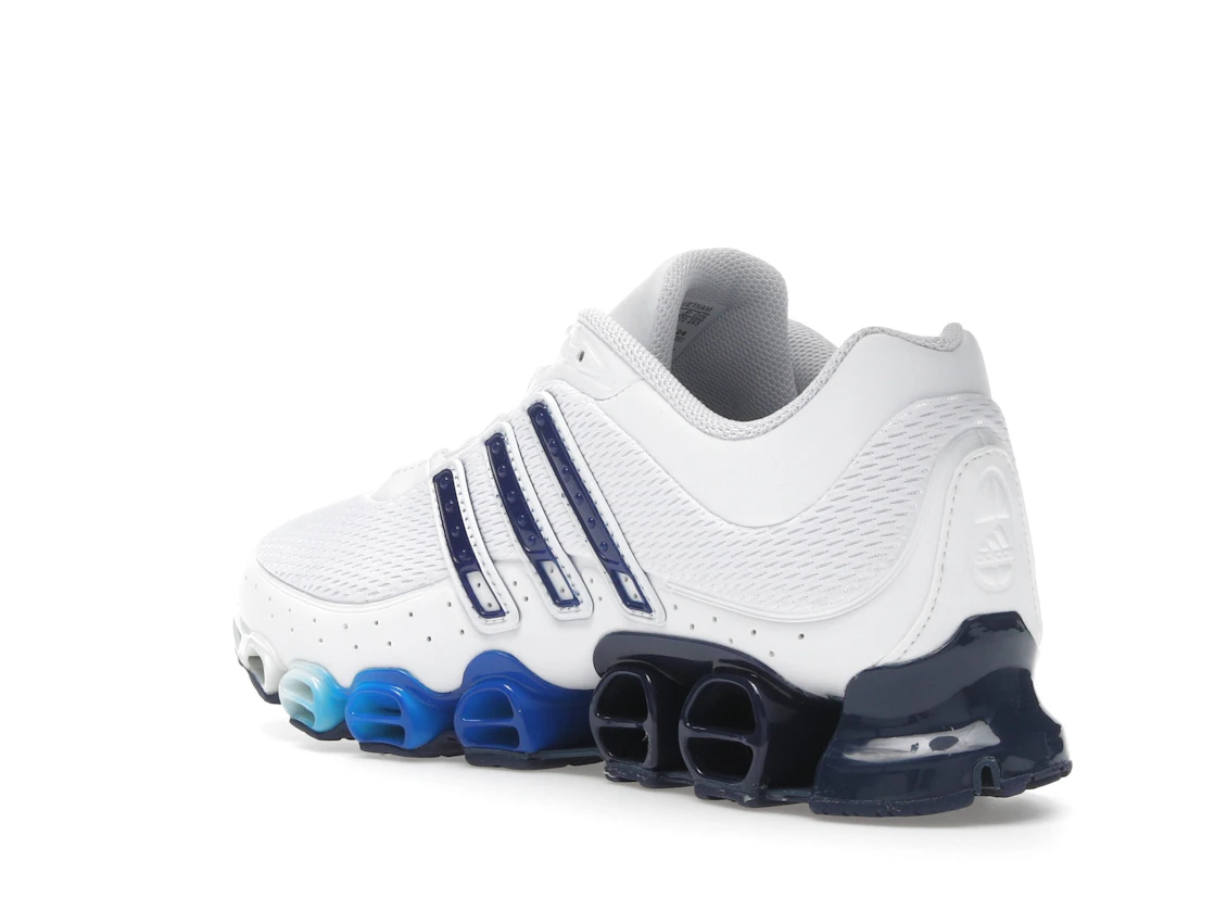 Vue 24 de adidas Megaride Cloud White Dark Blue Royal Blue
