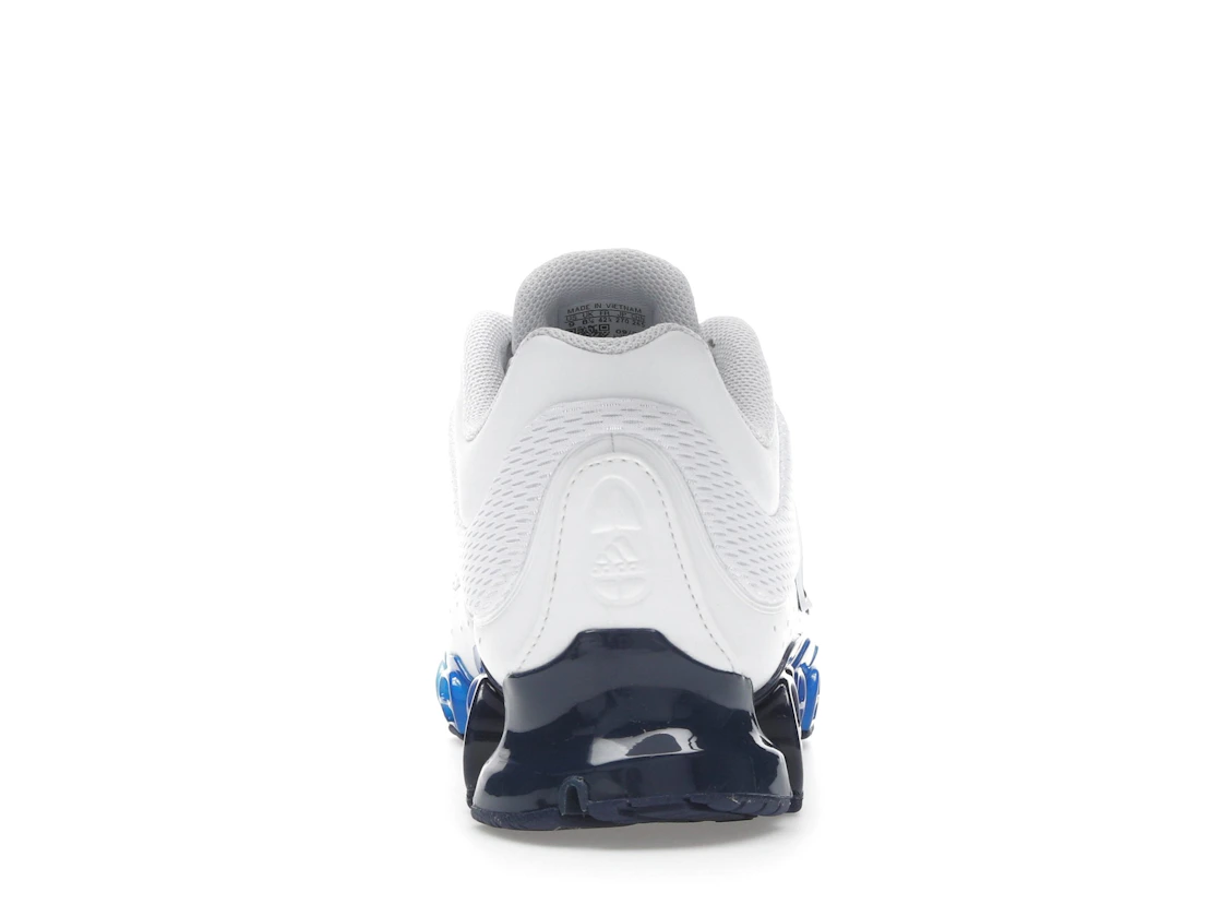 Vue 28 de adidas Megaride Cloud White Dark Blue Royal Blue