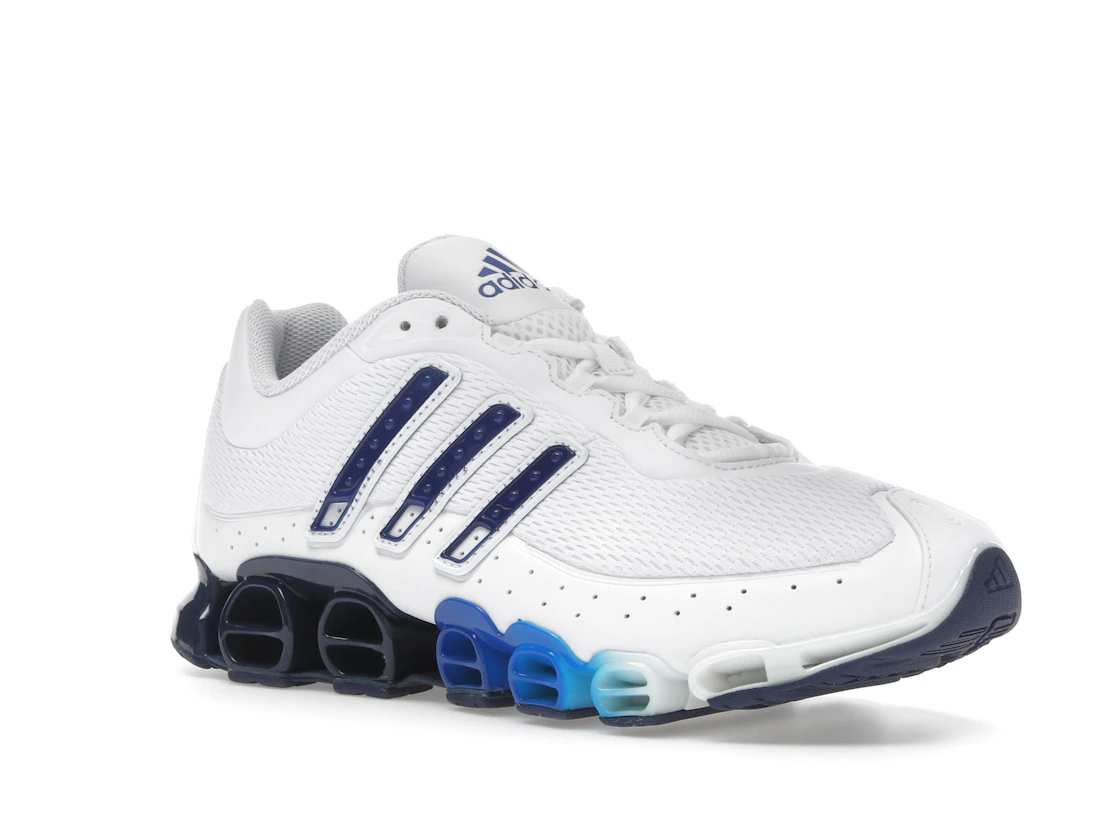 Vue 5 de adidas Megaride Cloud White Dark Blue Royal Blue