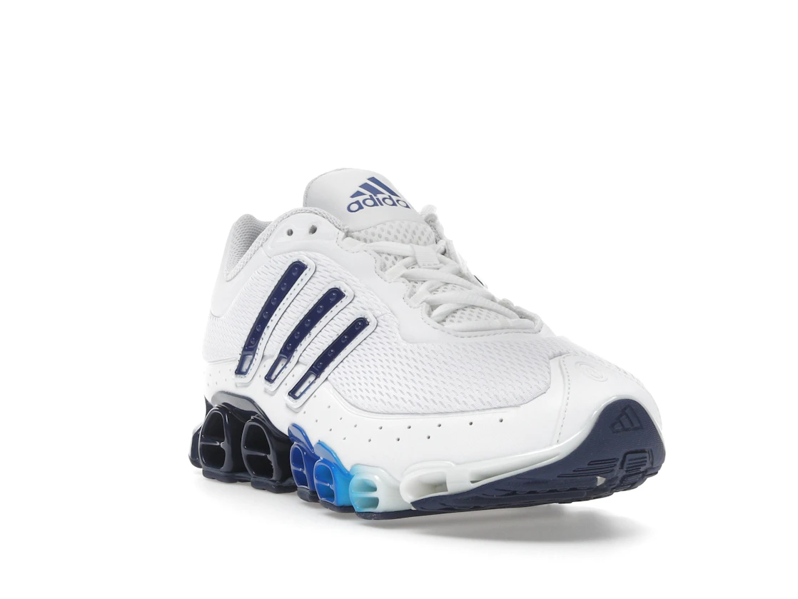 Vue 7 de adidas Megaride Cloud White Dark Blue Royal Blue