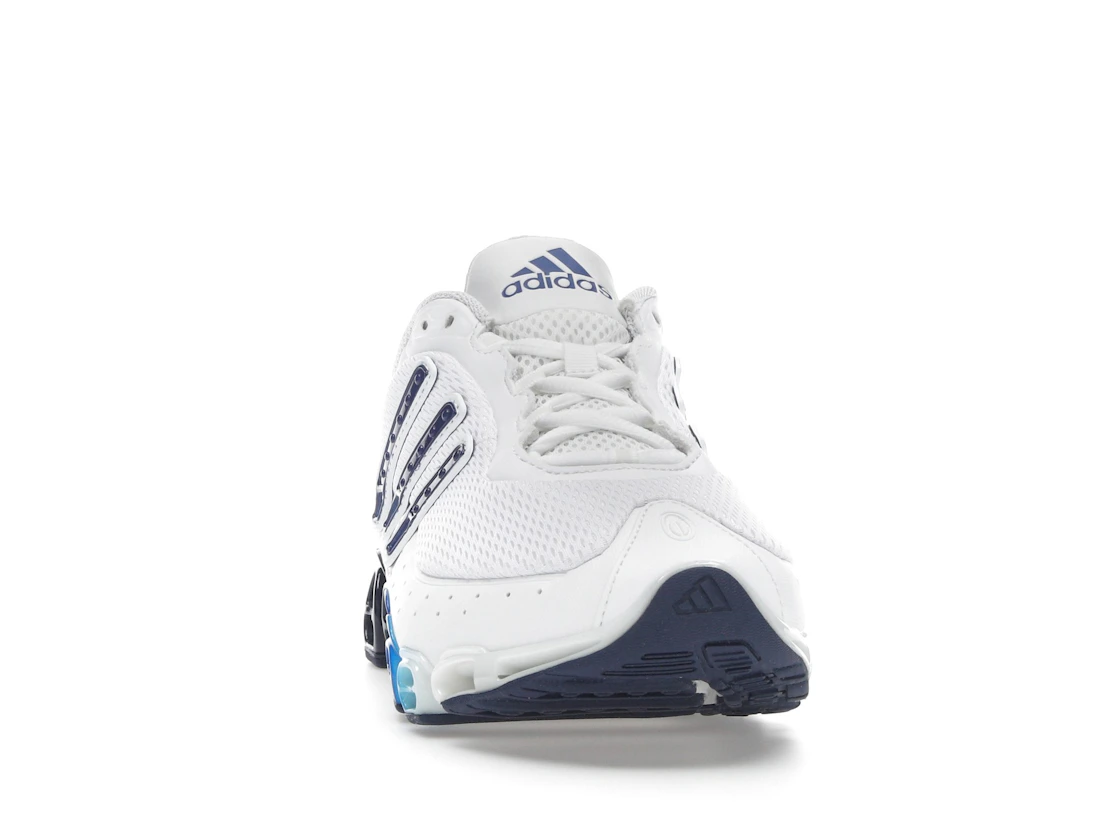 Vue 9 de adidas Megaride Cloud White Dark Blue Royal Blue