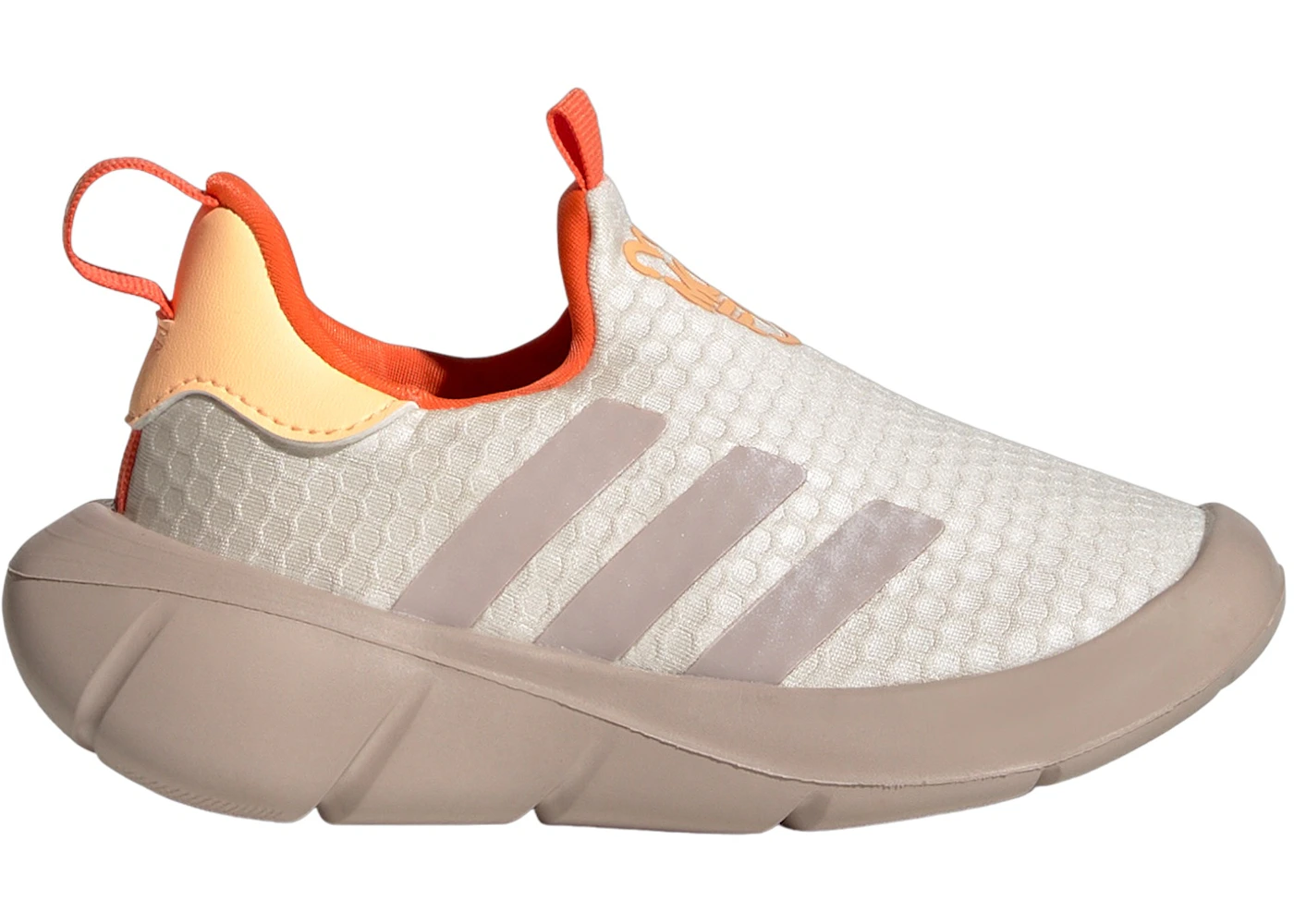 adidas Monofit Wonder White Wonder Taupe Acid Orange (TD)