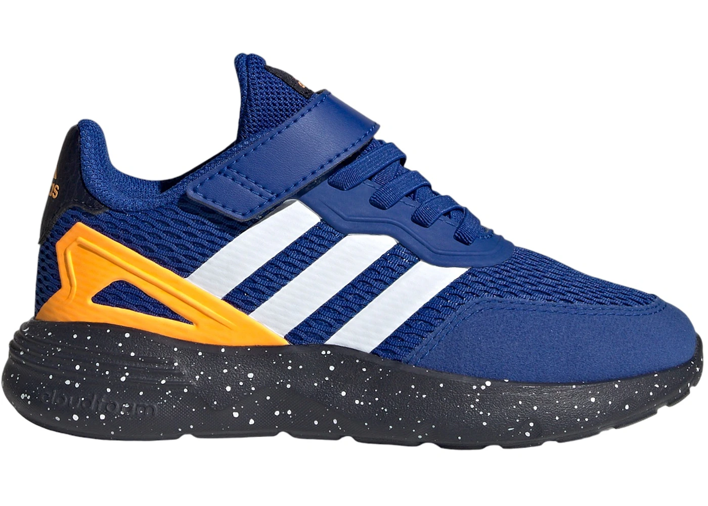 adidas Nebzed Top Strap Royal Blue Cloud White Flash Orange (GS)