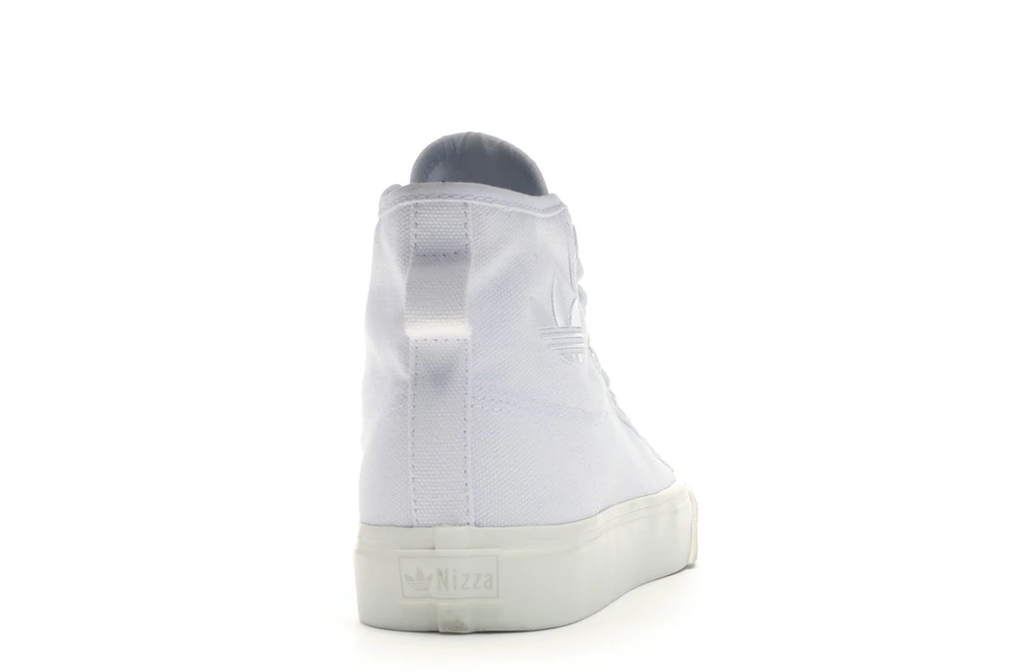 Vue 29 de adidas Nizza Hi Cloud White