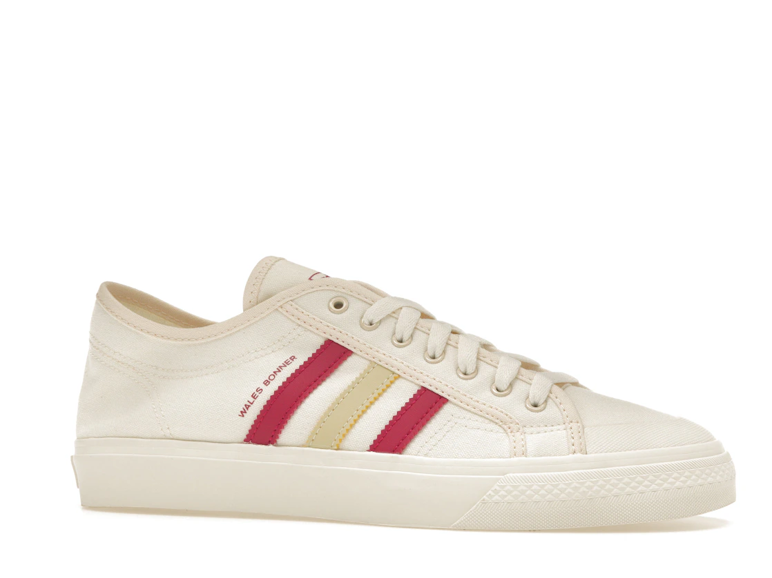 Vue 3 de adidas Nizza Lo Wales Bonner Cream White Scarlet