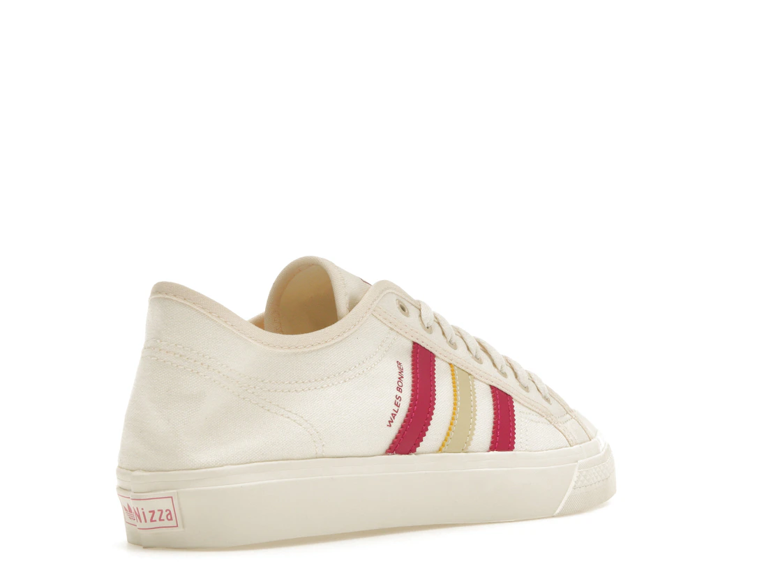 Vue 32 de adidas Nizza Lo Wales Bonner Cream White Scarlet