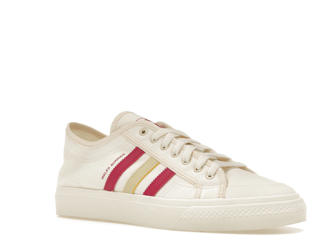 Vue 5 de adidas Nizza Lo Wales Bonner Cream White Scarlet