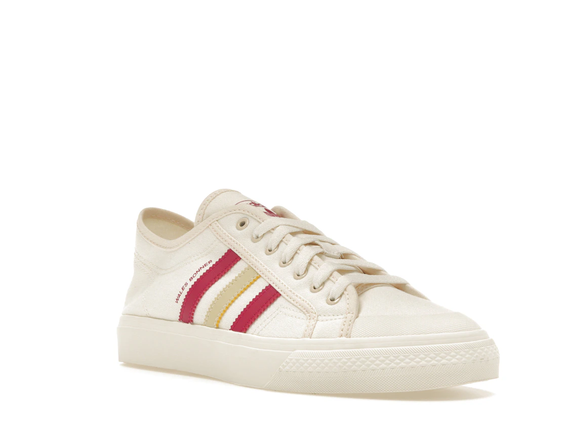 Vue 6 de adidas Nizza Lo Wales Bonner Cream White Scarlet