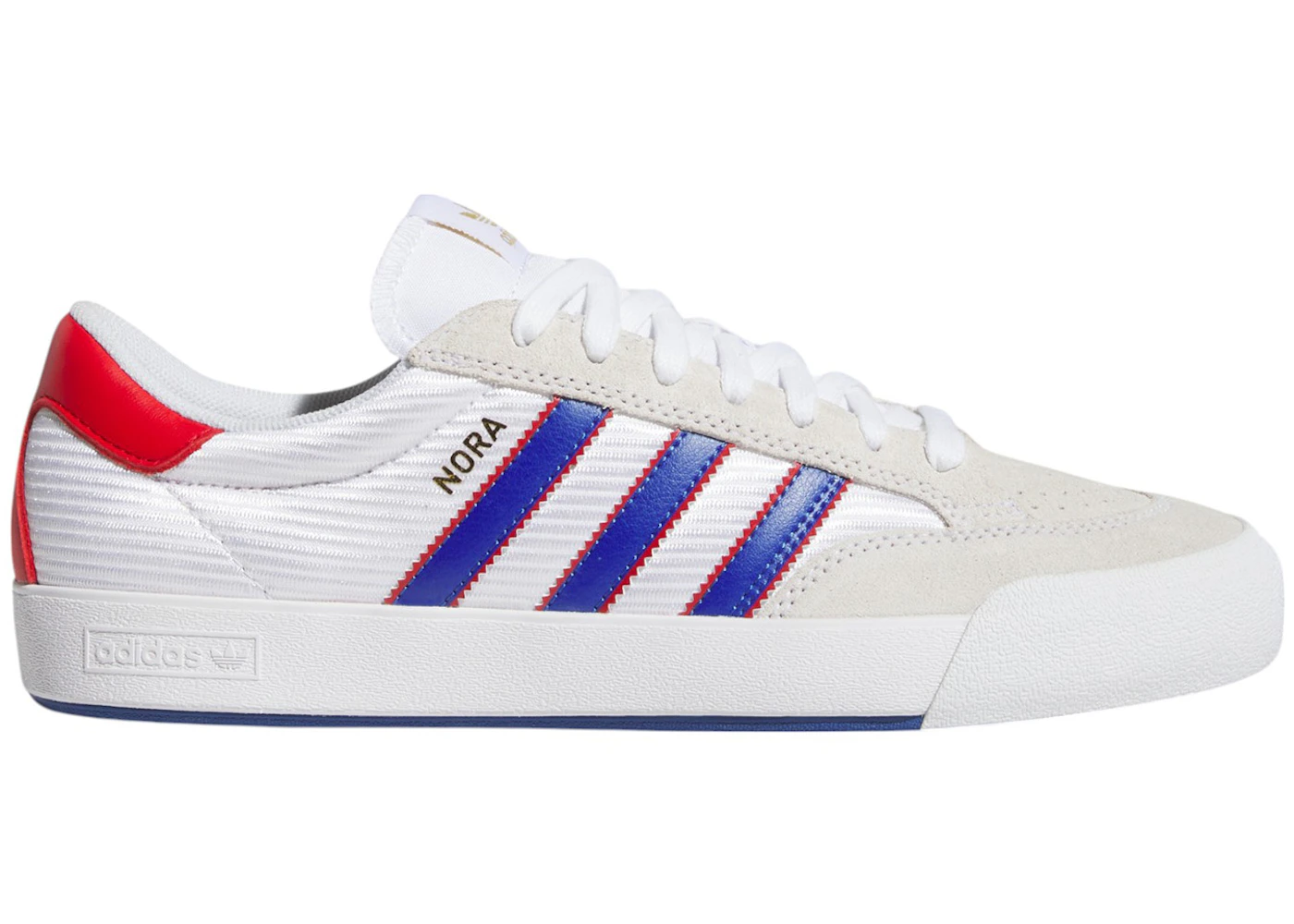 adidas Nora Cloud White Royal Blue Better Scarlet