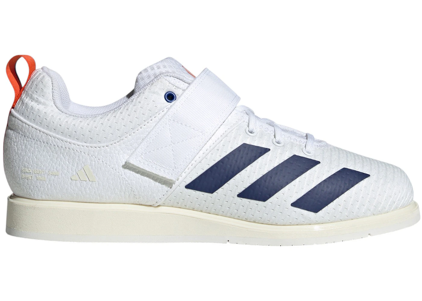adidas Powerlift 5 Cloud White Dark Blue Royal Blue