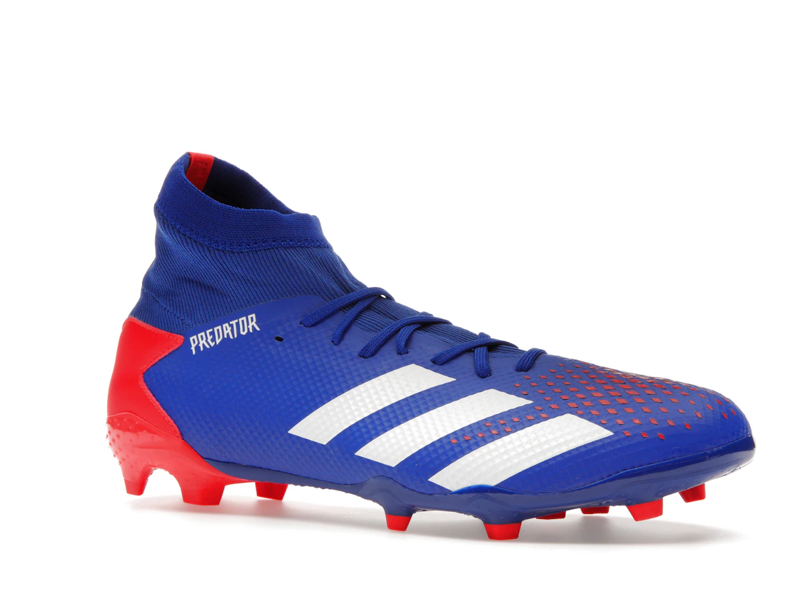 Vue 4 de adidas Predator 20.3 Team Royal Blue