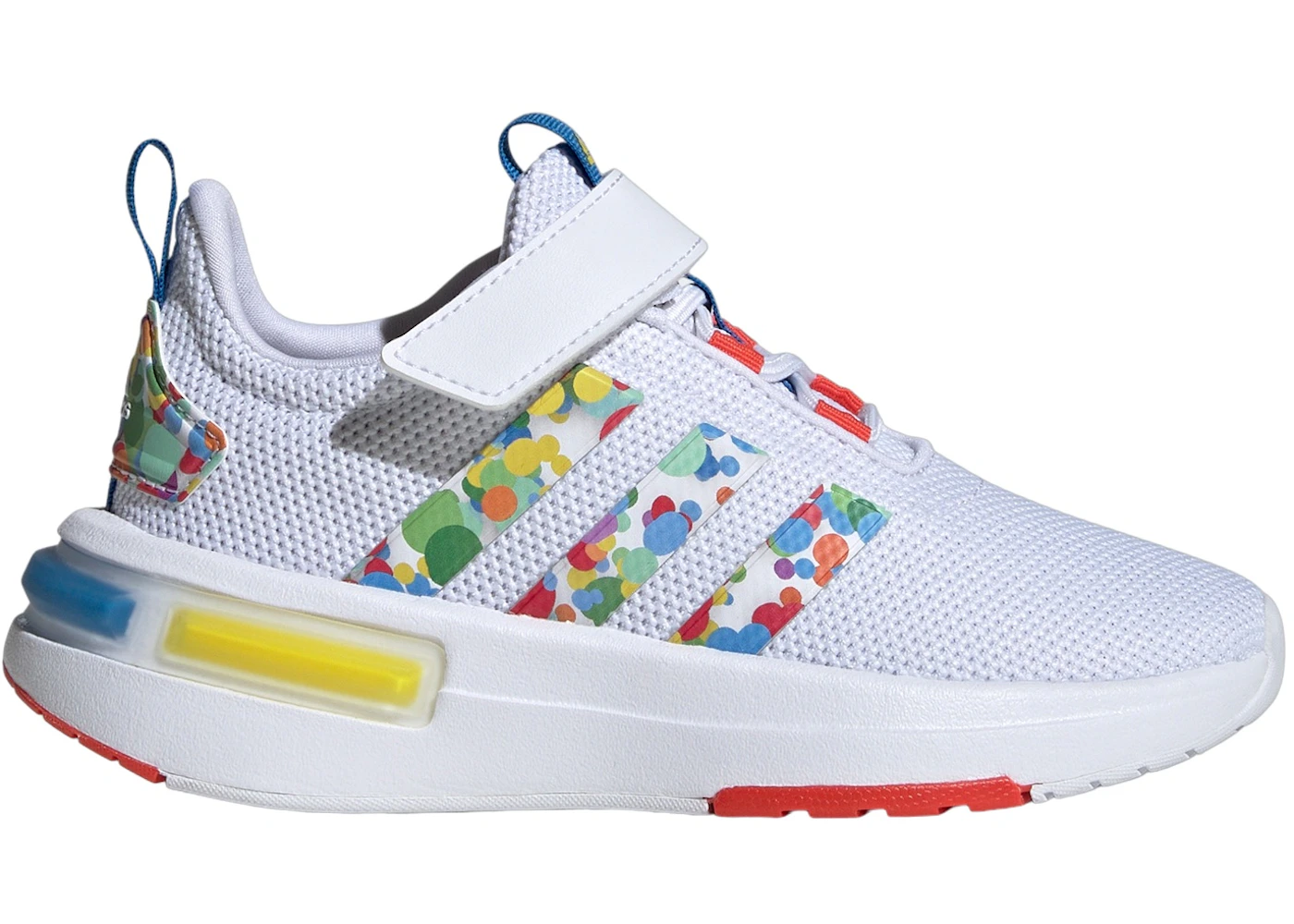 adidas Racer TR23 EL Cloud White Bright Red Bright Royal (GS)