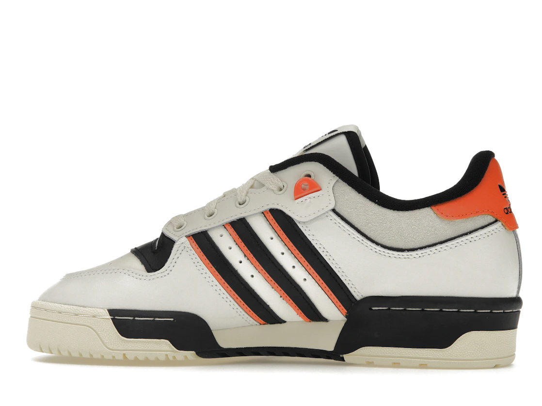 Vue 20 de adidas Rivalry 86 Low White Black Semi Impact Orange
