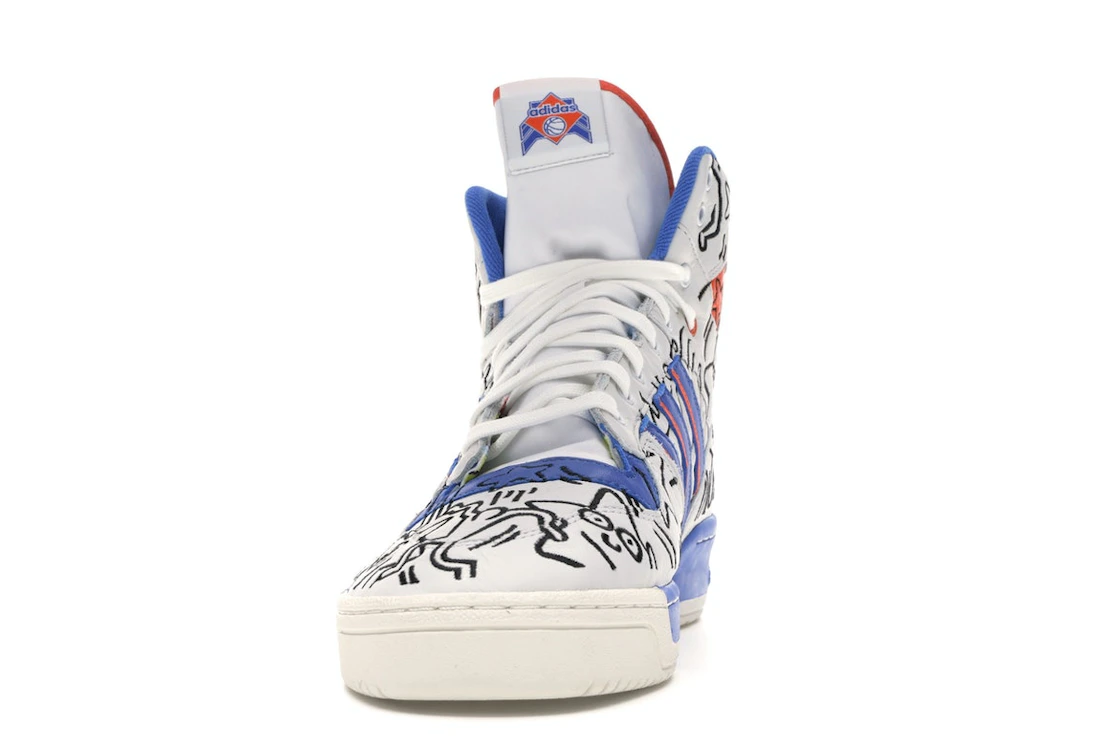 Vue 11 de adidas Rivalry Hi Keith Haring