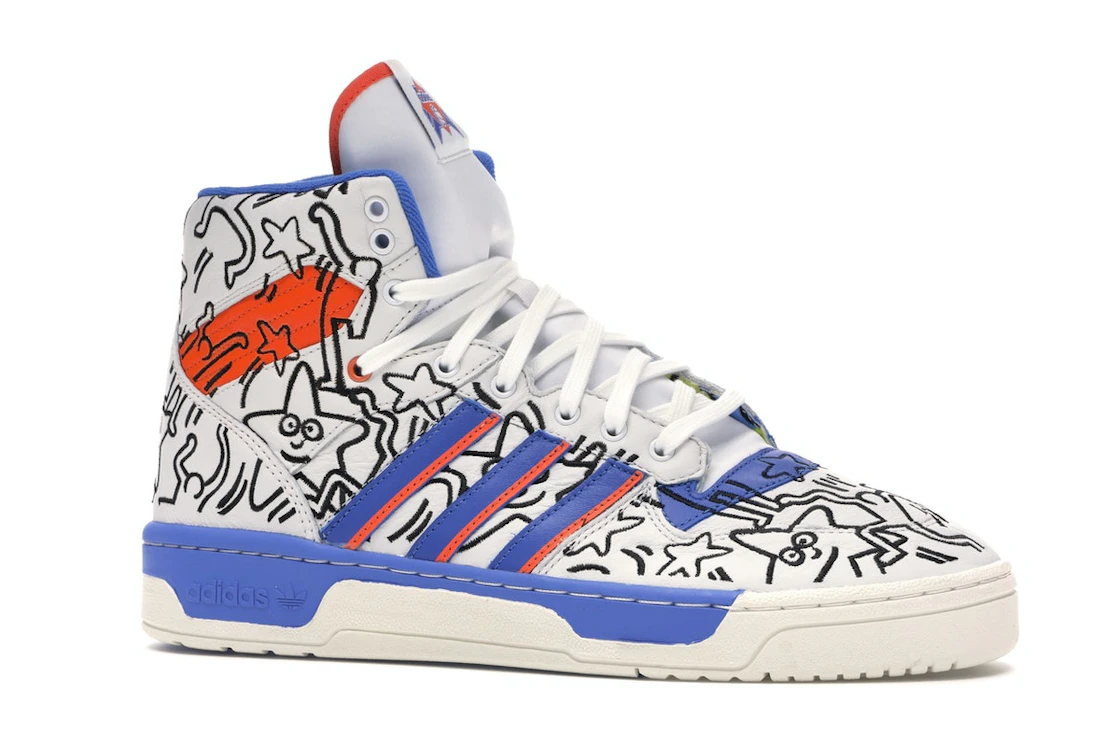 Vue 3 de adidas Rivalry Hi Keith Haring