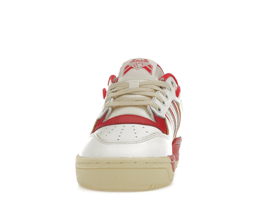 Vue 11 de adidas Rivalry Low 86 Core White Off White Team Power Red