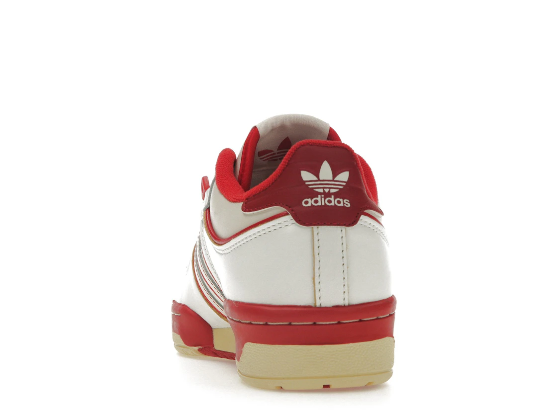 Vue 27 de adidas Rivalry Low 86 Core White Off White Team Power Red