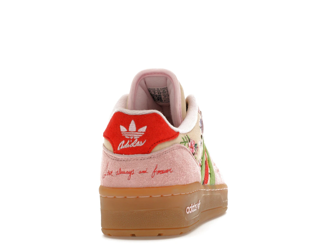 Vue 29 de adidas Rivalry Low Unheardof Grandma's Couch Pink