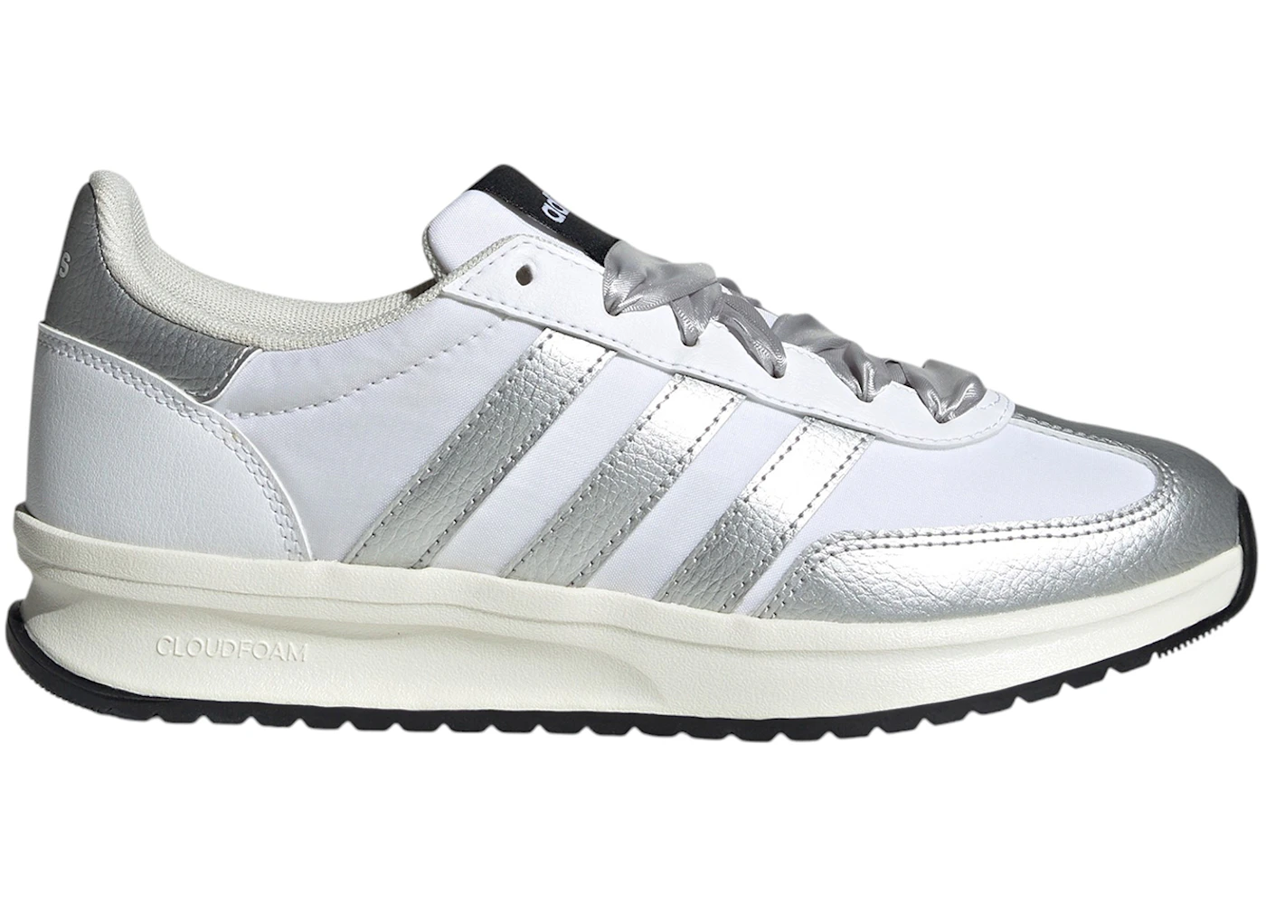 adidas Run 70s 2.0 Cloud White Silver Metallic Off White 