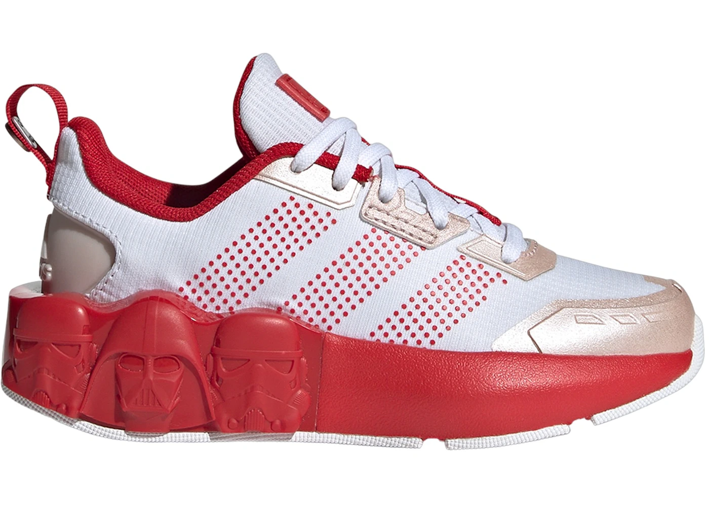 adidas Runner Star Wars Cloud White Better Scarlet Sandy Pink Met. (GS)