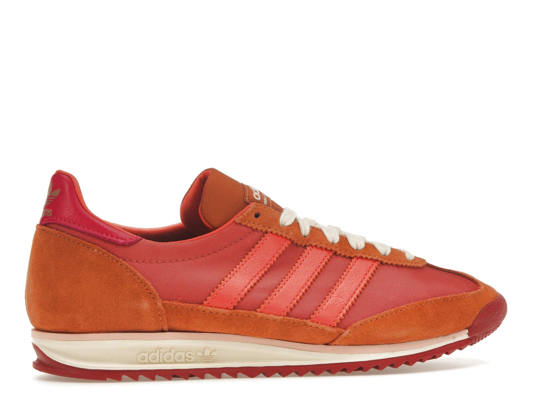 Vue 35 de adidas SL 72 Wales Bonner Collegiate Orange