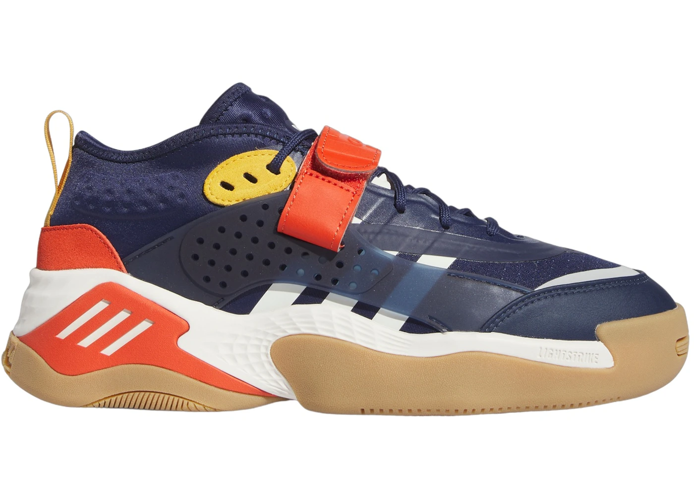 adidas Streetball Iii Team Navy Blue Off White Preloved Red
