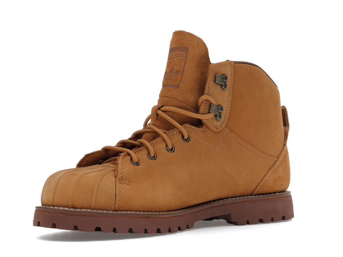 Vue 15 de adidas Superstar Boot Sand Green