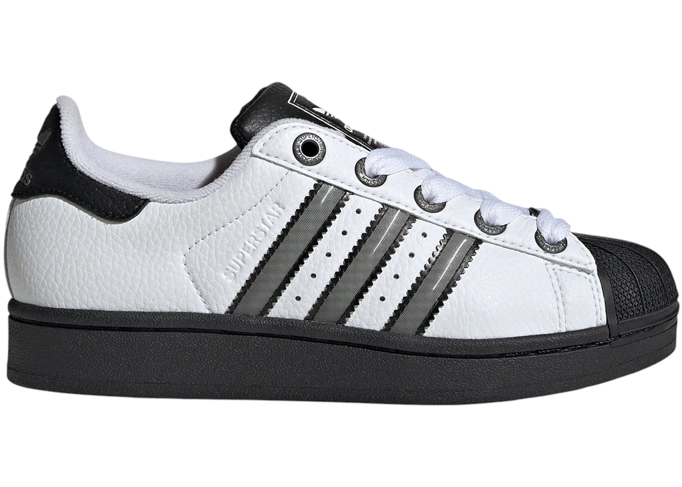 adidas Superstar II Cloud White Matte Silver Core Black (GS)