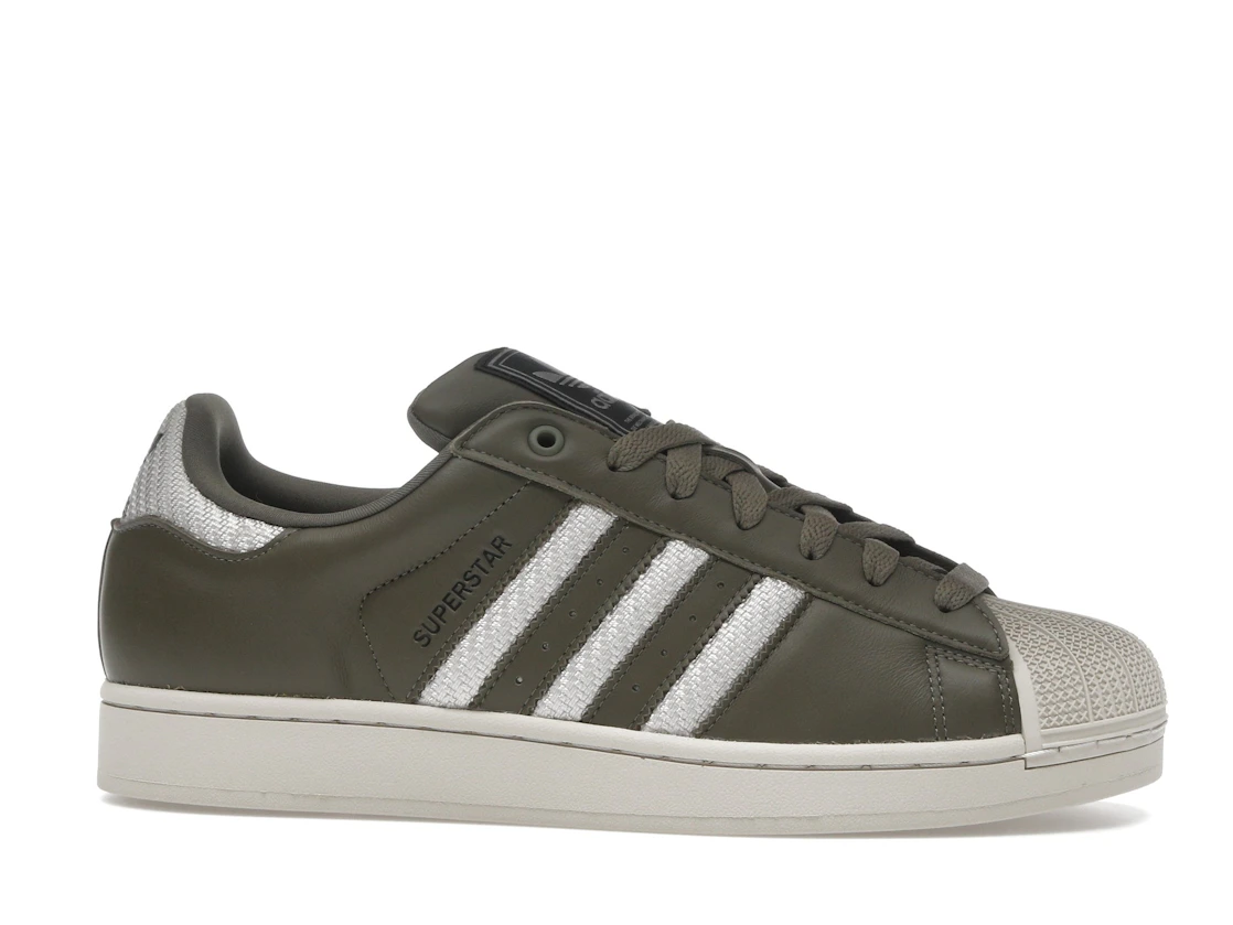 Vue 2 de adidas Superstar II Medium Dark Khaki Bliss