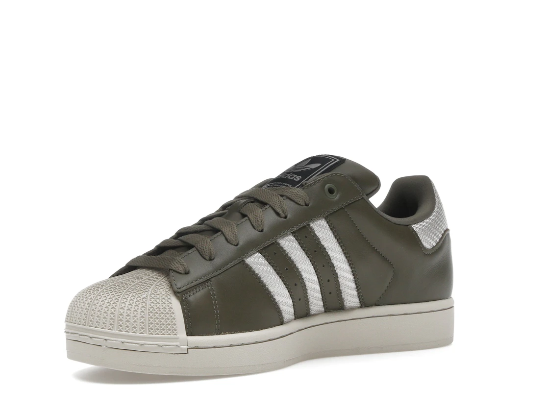 Vue 15 de adidas Superstar II Medium Dark Khaki Bliss