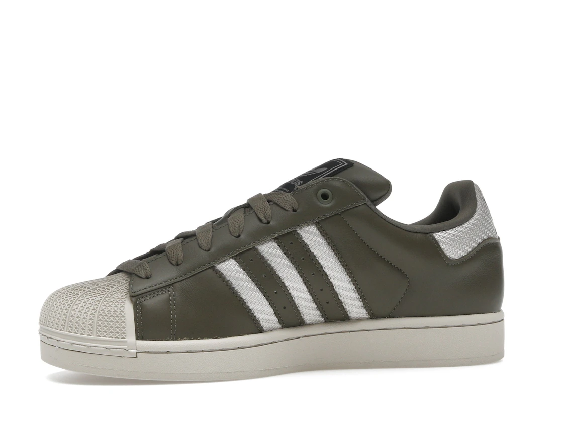 Vue 17 de adidas Superstar II Medium Dark Khaki Bliss