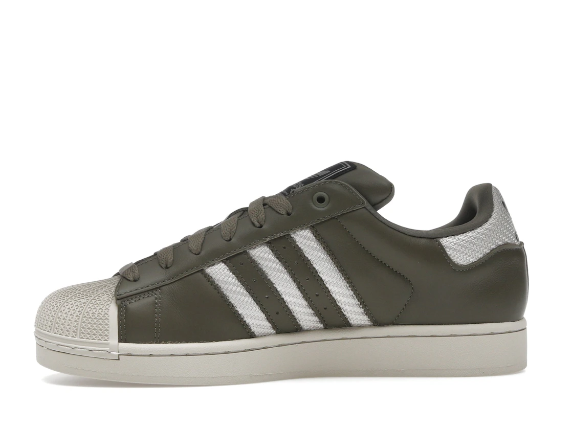 Vue 18 de adidas Superstar II Medium Dark Khaki Bliss
