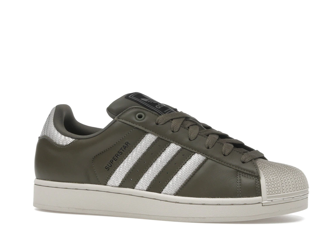 Vue 3 de adidas Superstar II Medium Dark Khaki Bliss