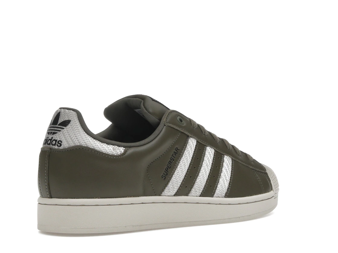 Vue 33 de adidas Superstar II Medium Dark Khaki Bliss