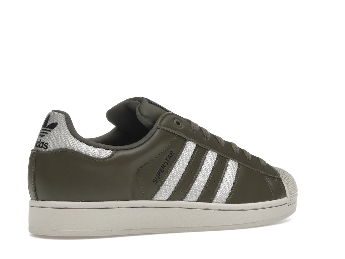 Vue 34 de adidas Superstar II Medium Dark Khaki Bliss