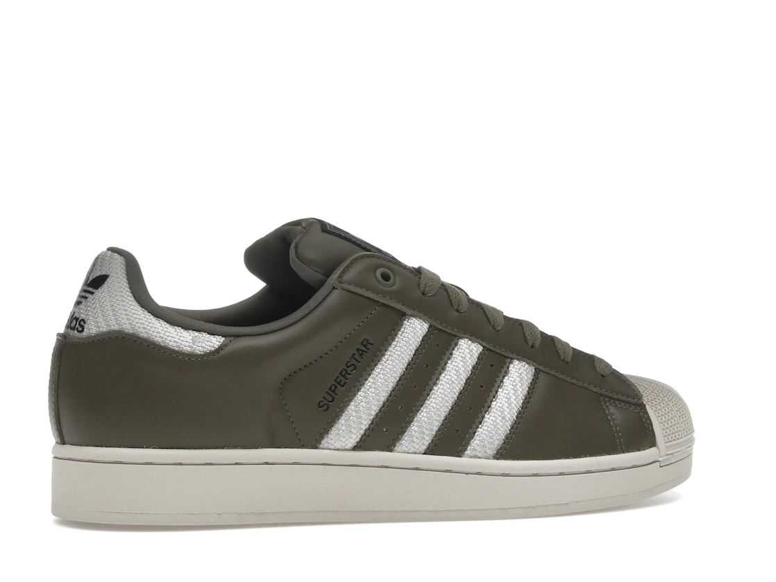 Vue 35 de adidas Superstar II Medium Dark Khaki Bliss