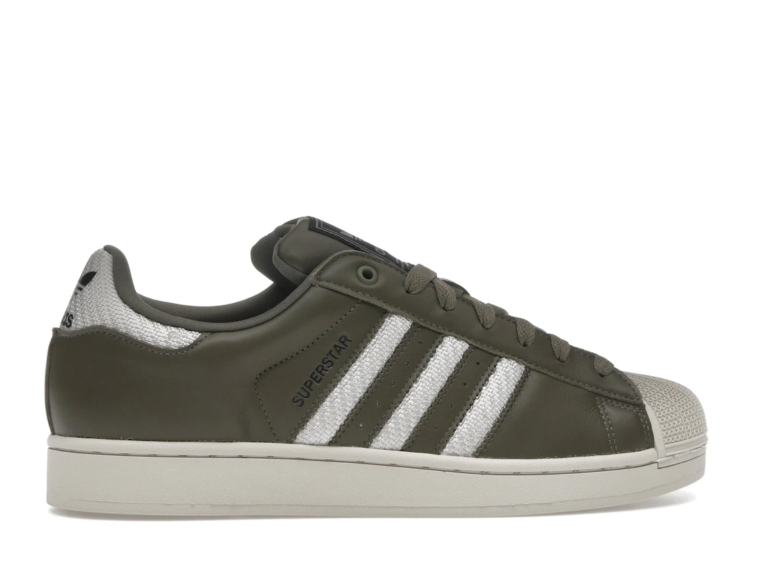 Vue 36 de adidas Superstar II Medium Dark Khaki Bliss