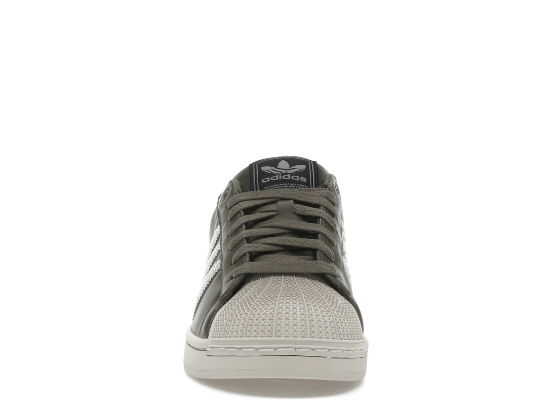 Vue 10 de adidas Superstar II Medium Dark Khaki Bliss