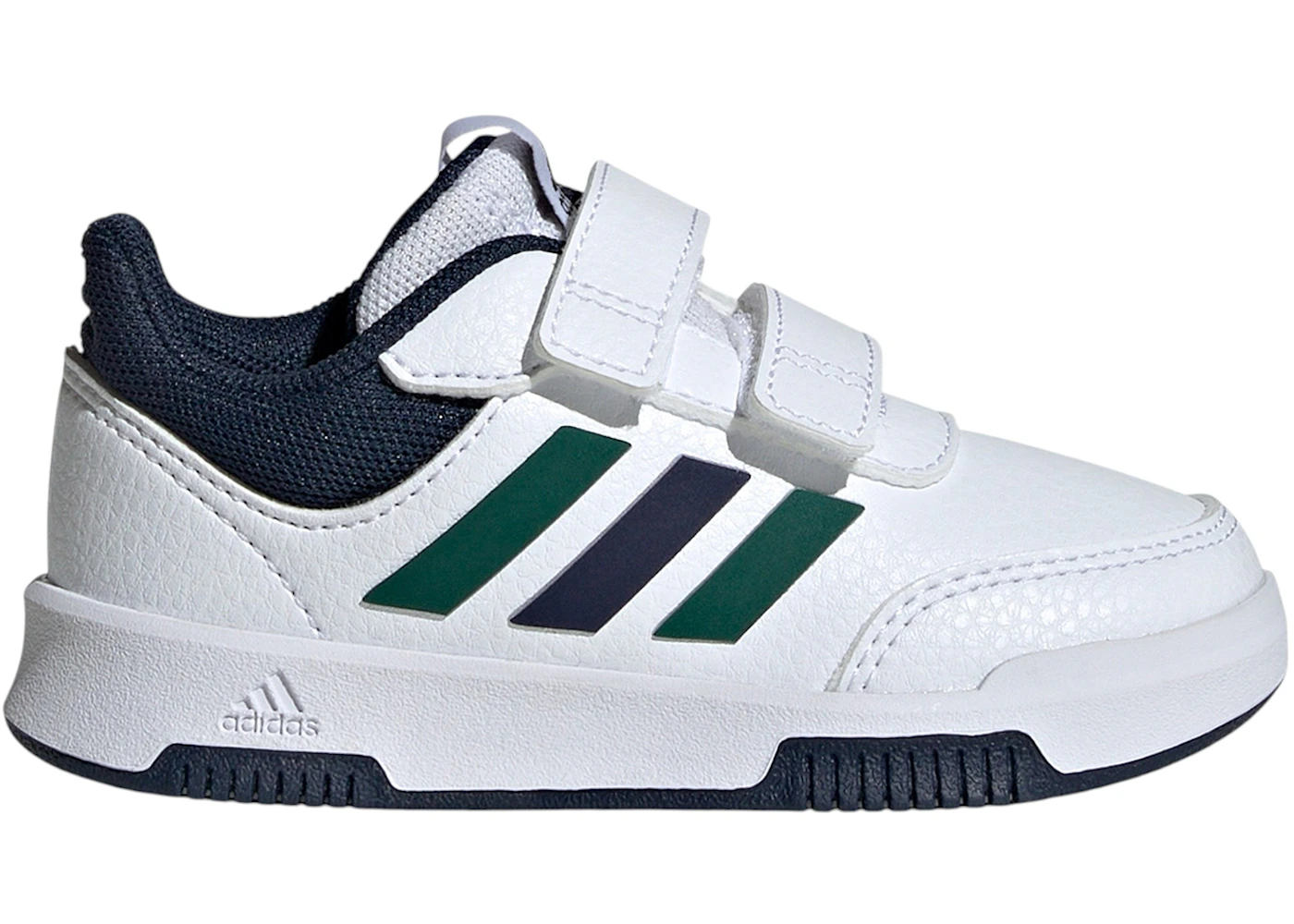 adidas Tensaur Hook And Loop White Collegiate Green Navy (TD)