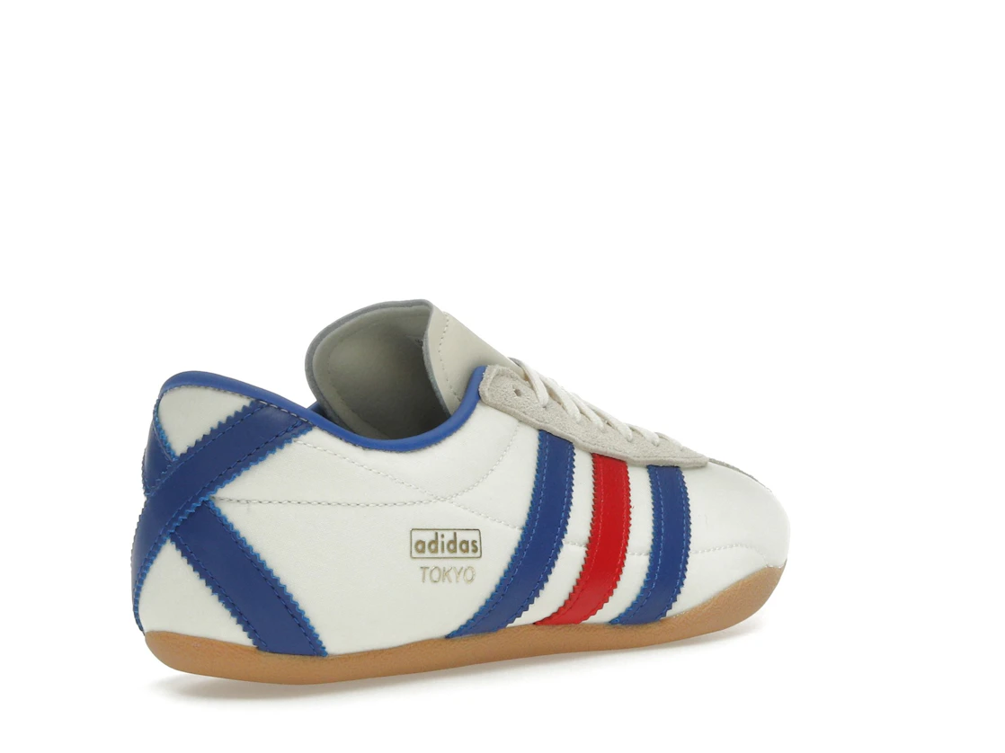 Vue 32 de adidas Tokyo Cream White Royal Blue Gum 