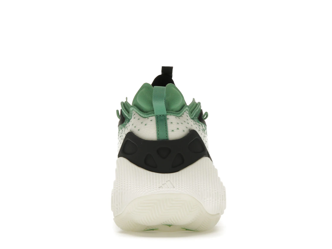 Vue 28 de adidas Trae Young 3 Off White Preloved Green Black