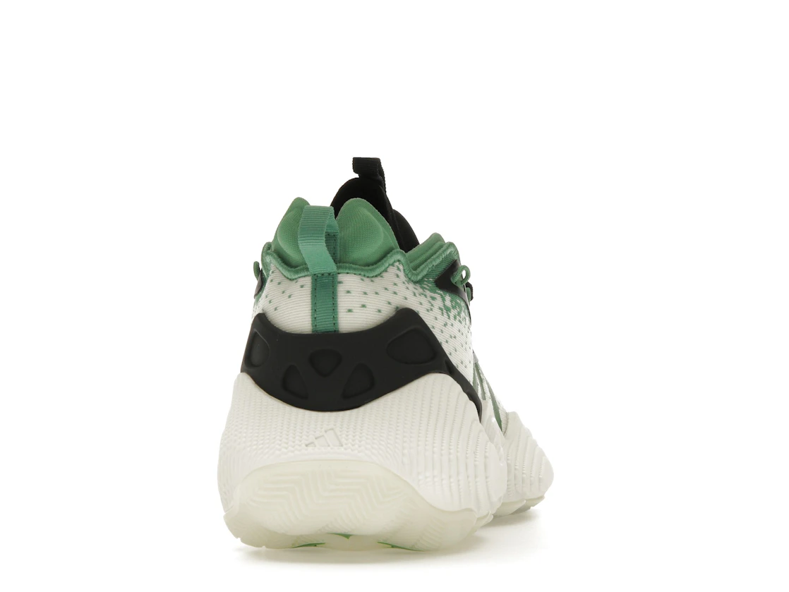 Vue 29 de adidas Trae Young 3 Off White Preloved Green Black