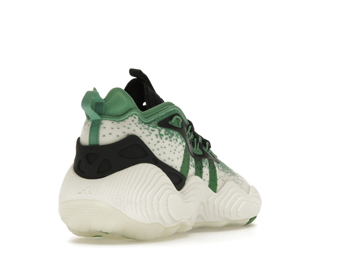 Vue 31 de adidas Trae Young 3 Off White Preloved Green Black