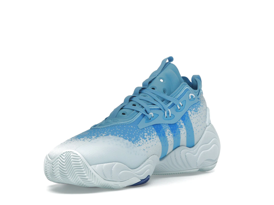Vue 14 de adidas Trae Young 3 Semi Blue Burst Royal Blue Sky Tint