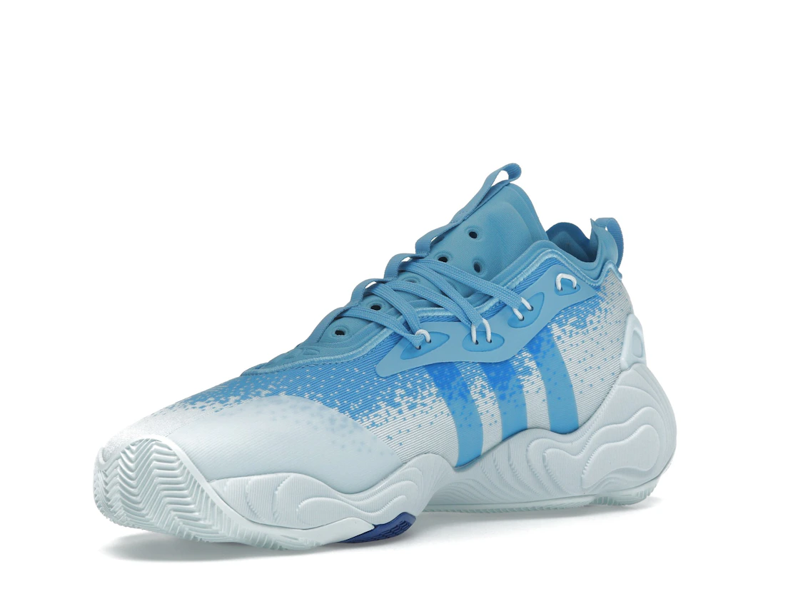Vue 15 de adidas Trae Young 3 Semi Blue Burst Royal Blue Sky Tint
