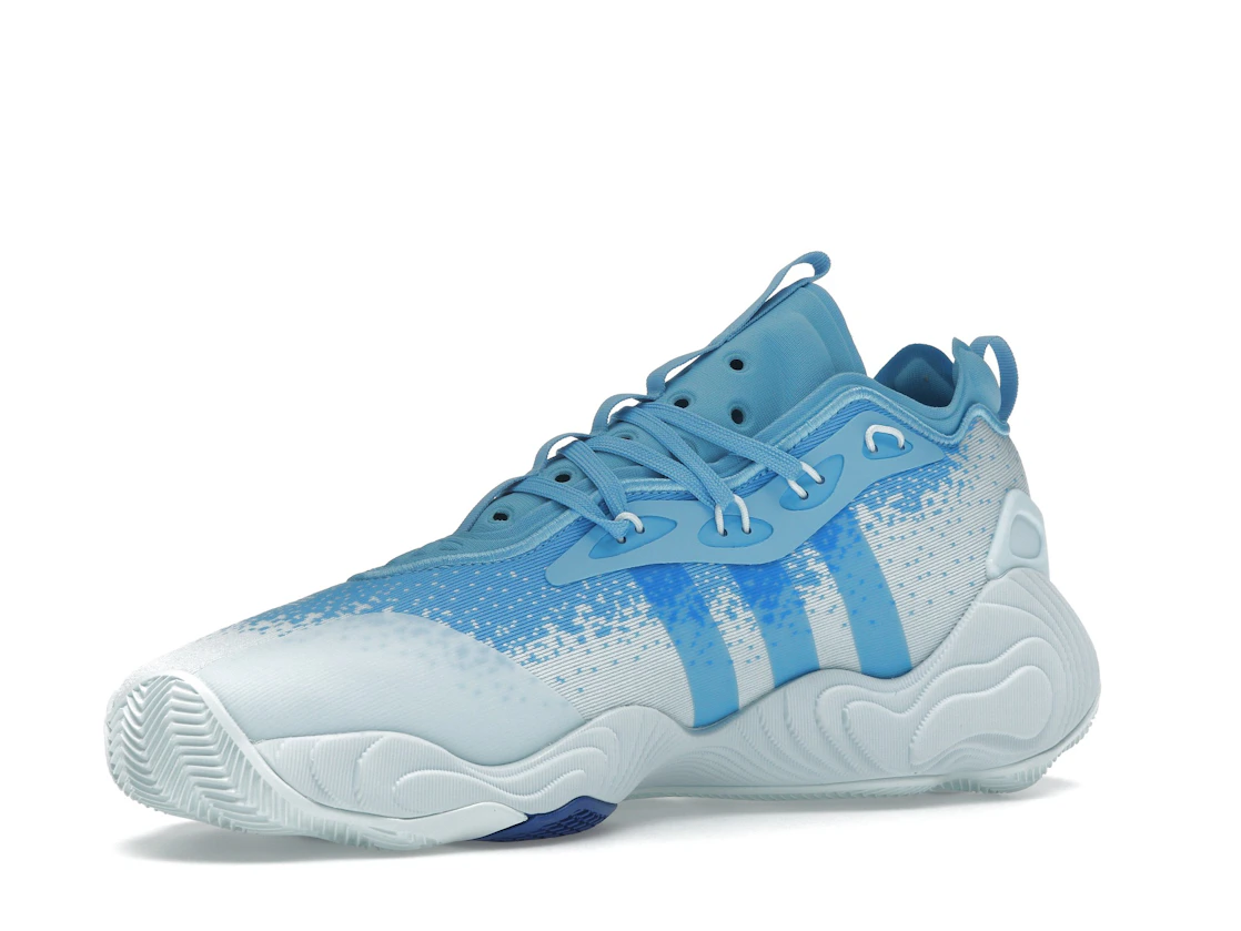 Vue 16 de adidas Trae Young 3 Semi Blue Burst Royal Blue Sky Tint