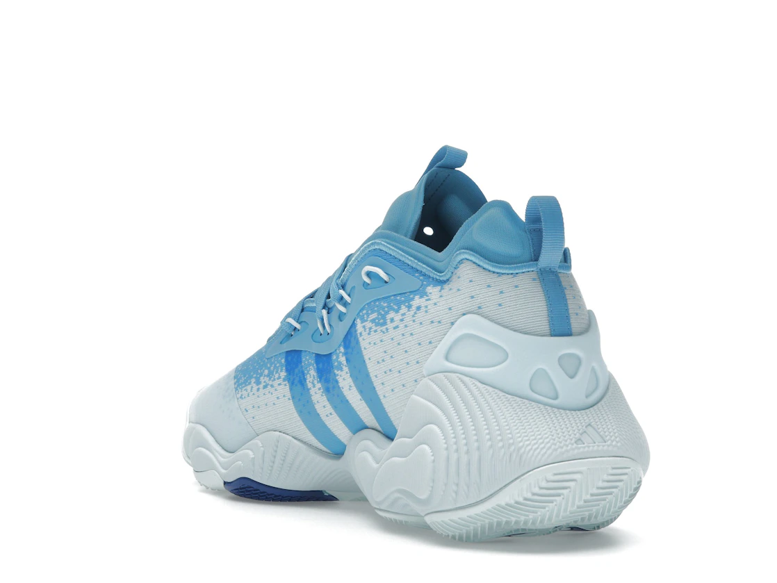 Vue 25 de adidas Trae Young 3 Semi Blue Burst Royal Blue Sky Tint