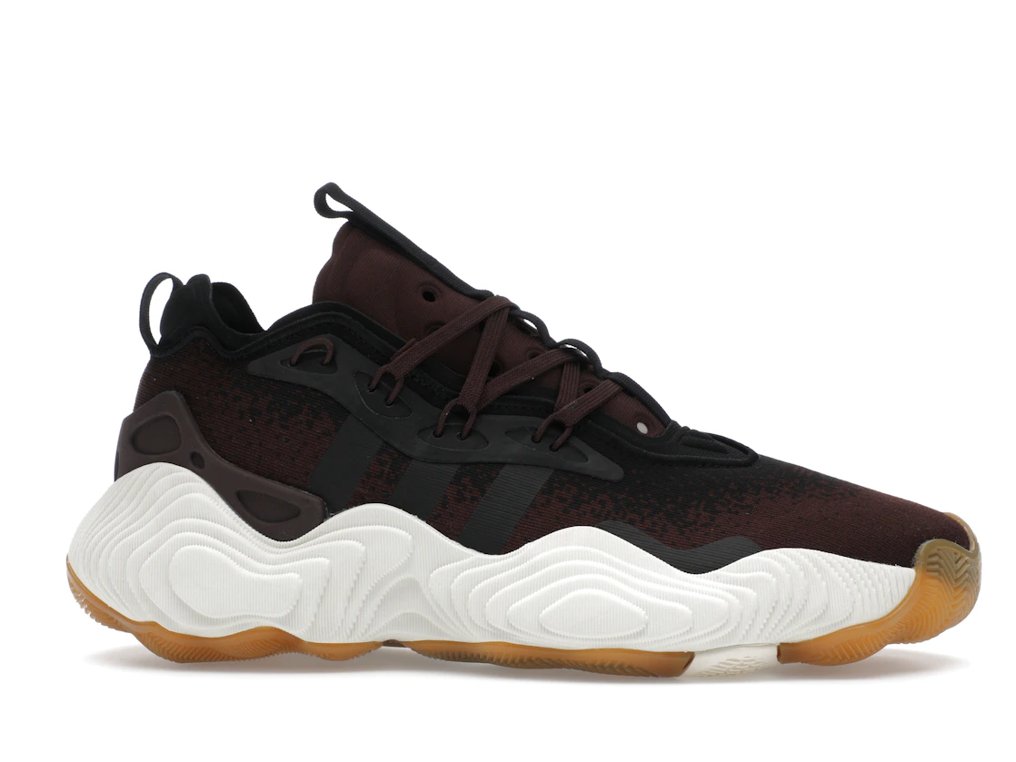 Vue 2 de adidas Trae Young 3 Shadow Brown