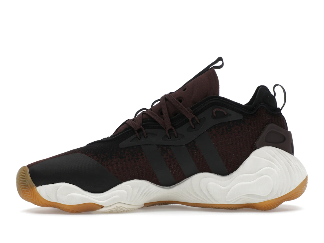 Vue 19 de adidas Trae Young 3 Shadow Brown