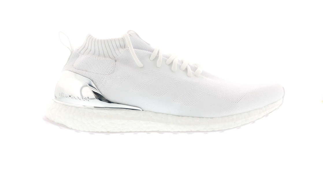 Vue 1 de adidas Ultra Boost Mid Ronnie Fieg Friends and Family White